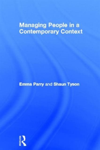 Managing People in a Contemporary Context