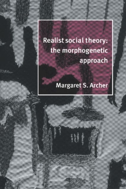 Realist Social Theory : The Morphogenetic Approach