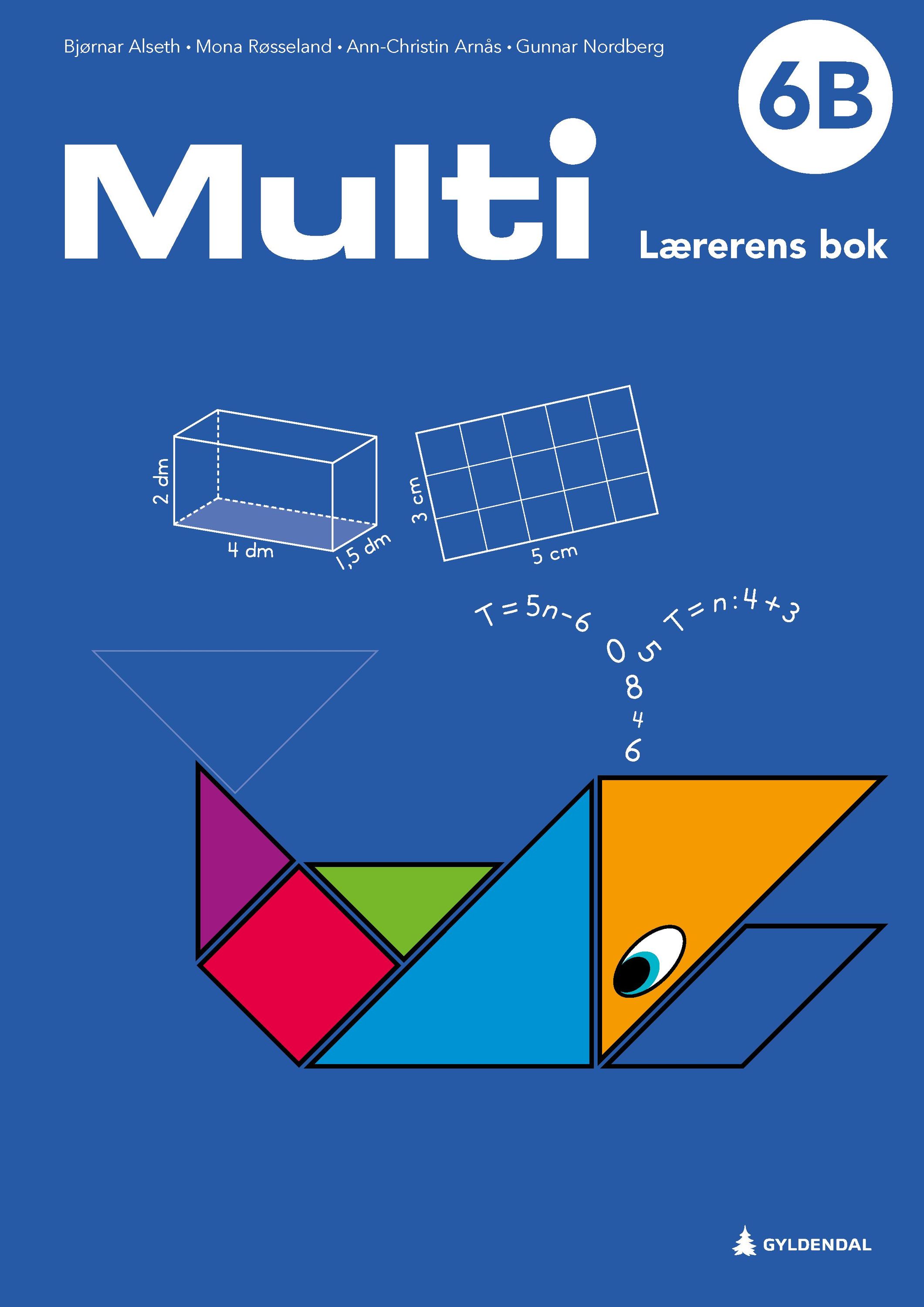 Multi 6B, 3. utgave : matematikk for barnetrinnet. Lærerens bok