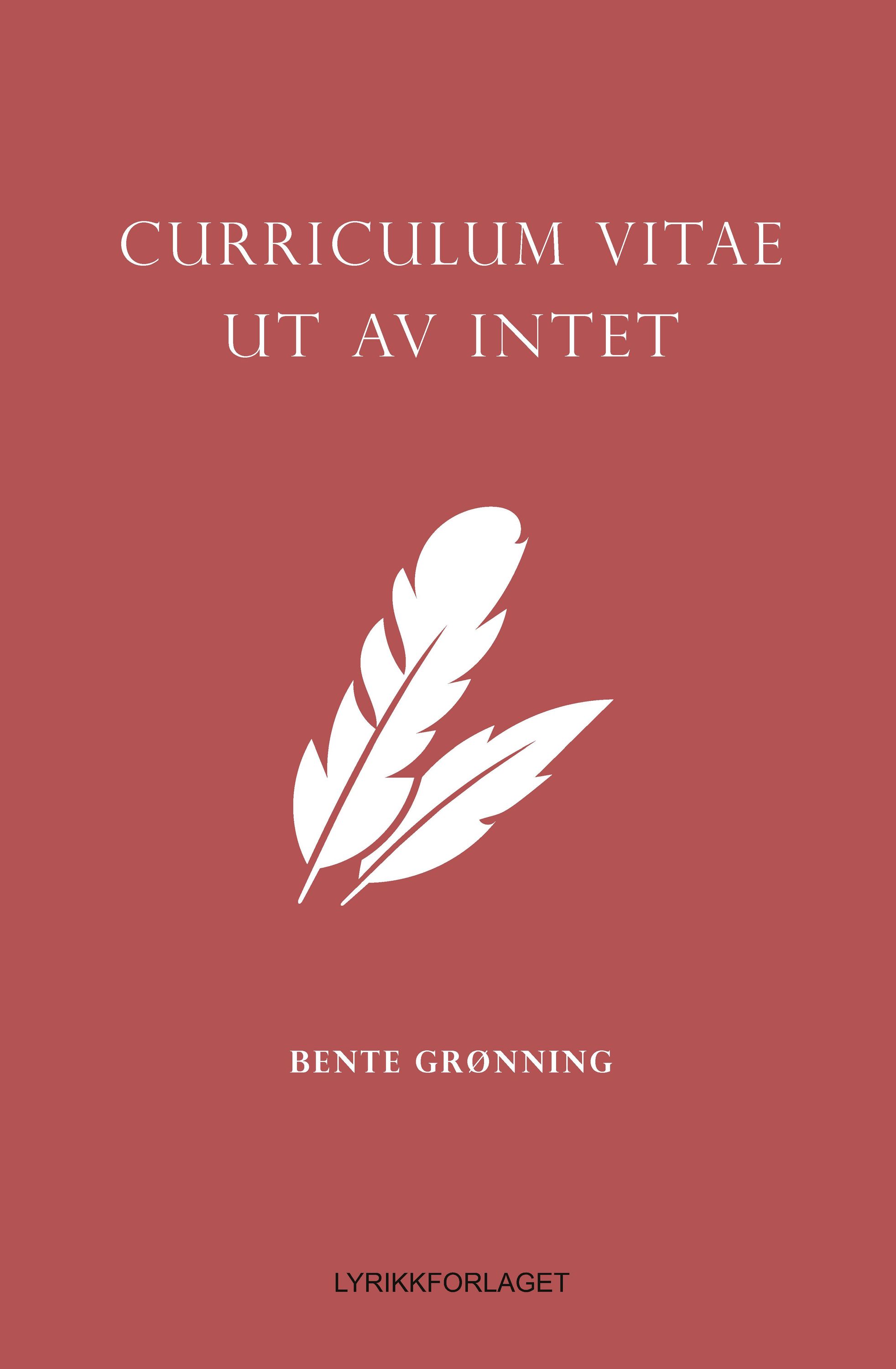 Curriculum vitae ut av intet