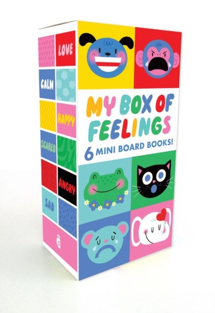 My Box of Feelings (A Hello!Lucky Book) : 6 Mini Board Books!