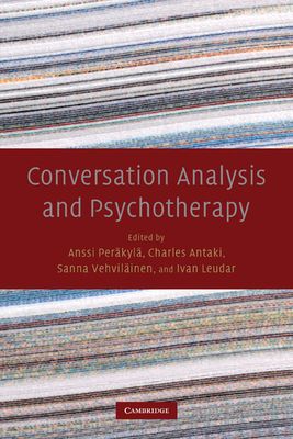 Conversation Analysis and Psychotherapy