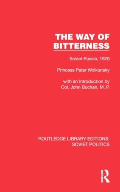 The Way of Bitterness : Soviet Russia, 1920