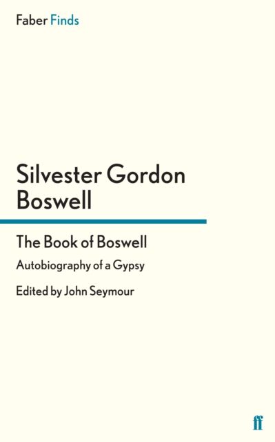 The Book of Boswell : Autobiography of a Gypsy