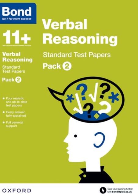Bond 11+: Verbal Reasoning: Standard Test Papers (for GL Assessment & other 11 plus exams) : Pack 2