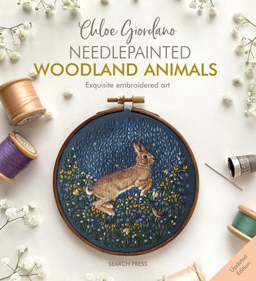 Forsidebilde av Chloe Giordano Needlepainted Woodland Animals : Exquisite Embroidered Art
