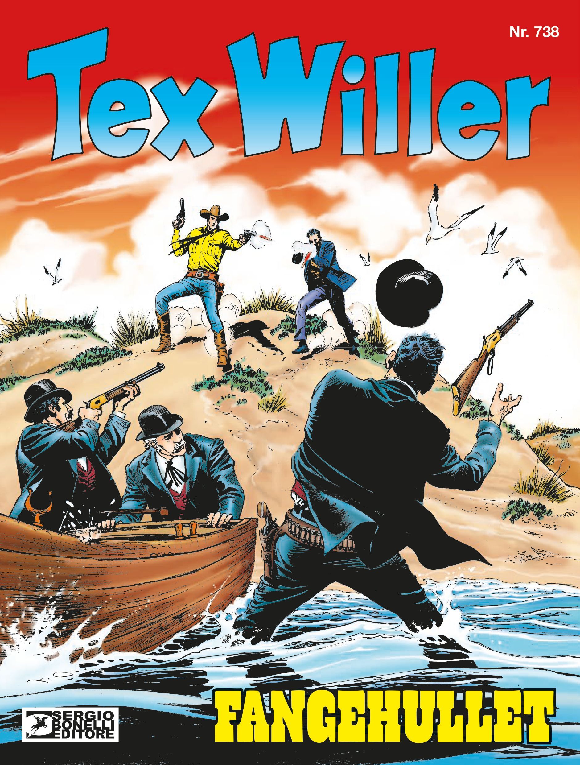 Forsidebilde av Tex Willer 738