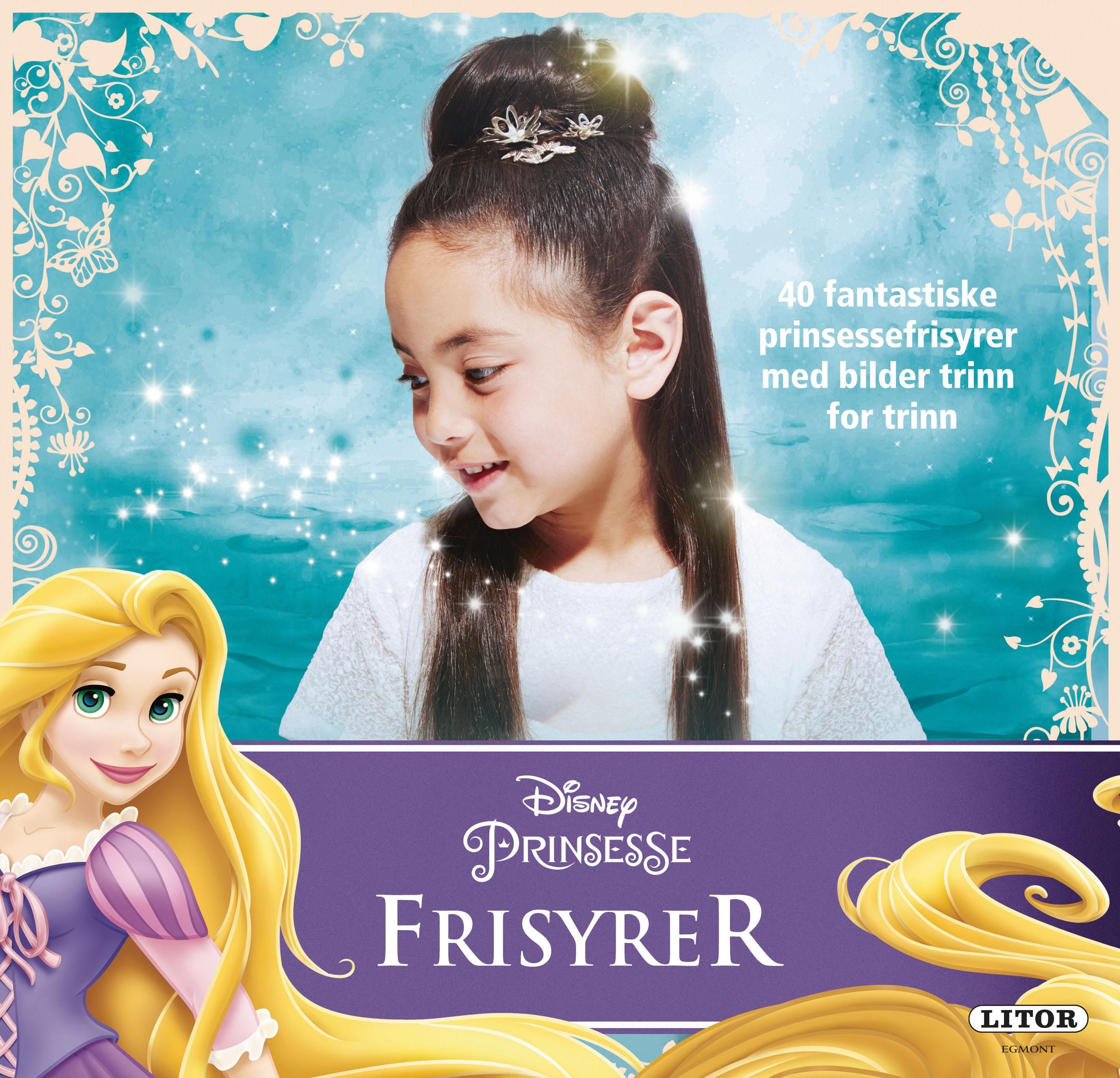 Frisyrer : 40 fantastiske prinsessefrisyrer med bilder trinn for trinn