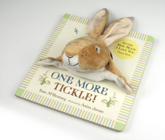 Guess How Much I Love You: One More Tickle! : Beloved classic bestselling story about love between a parent and child, with interactive soft cuddly plush puppet – perfect love and laughter gift for babies, toddlers, birthdays, playtime, bedtime and baby showers