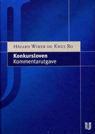 Konkursloven : kommentarutgave