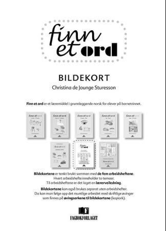 Finn et ord : bildekort