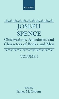 Observations, Anecdotes and Characters of Books of Man Collected from Conversations : Volume I