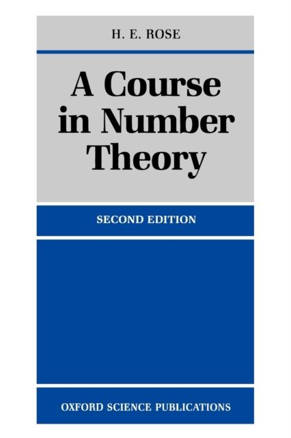 Forsidebilde av A Course in Number Theory