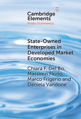 State-Owned Enterprises in Developed Market Economies : Theory and Empirics
