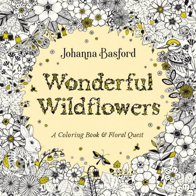 Forsidebilde av Wonderful Wildflowers : A Coloring Book and Floral Quest