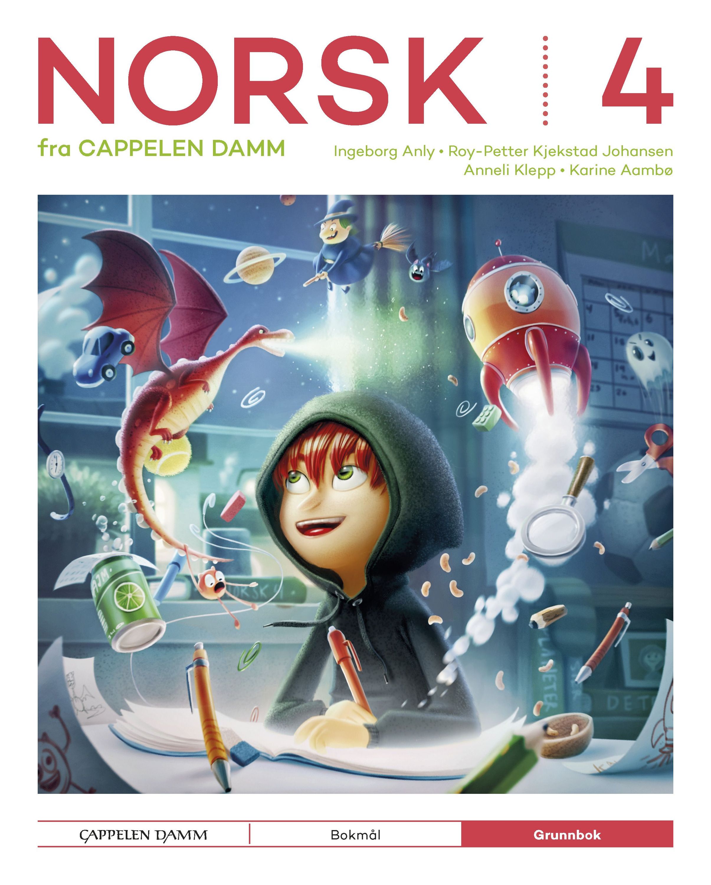 Norsk 4 fra Cappelen Damm. Grunnbok