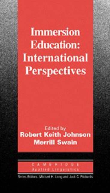 Immersion Education : International Perspectives