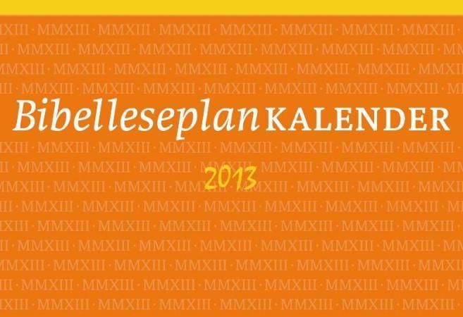 Bibelleseplankalender 2013