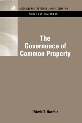 The Governance of Common Property Resources