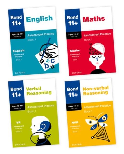 Bond 11+ Assessment Practice Papers Bundle for Age 10-11+: English, Maths, Non-verbal Reasoning, Verbal Reasoning: Ready for the 2025 exam (for GL Assessment & other 11 plus exams)