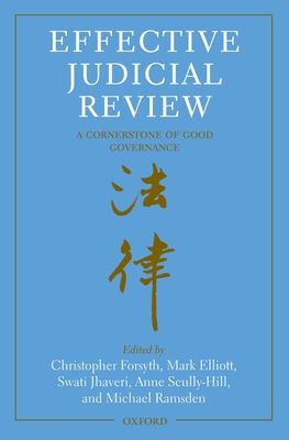 Effective Judicial Review : A Cornerstone of Good Governance