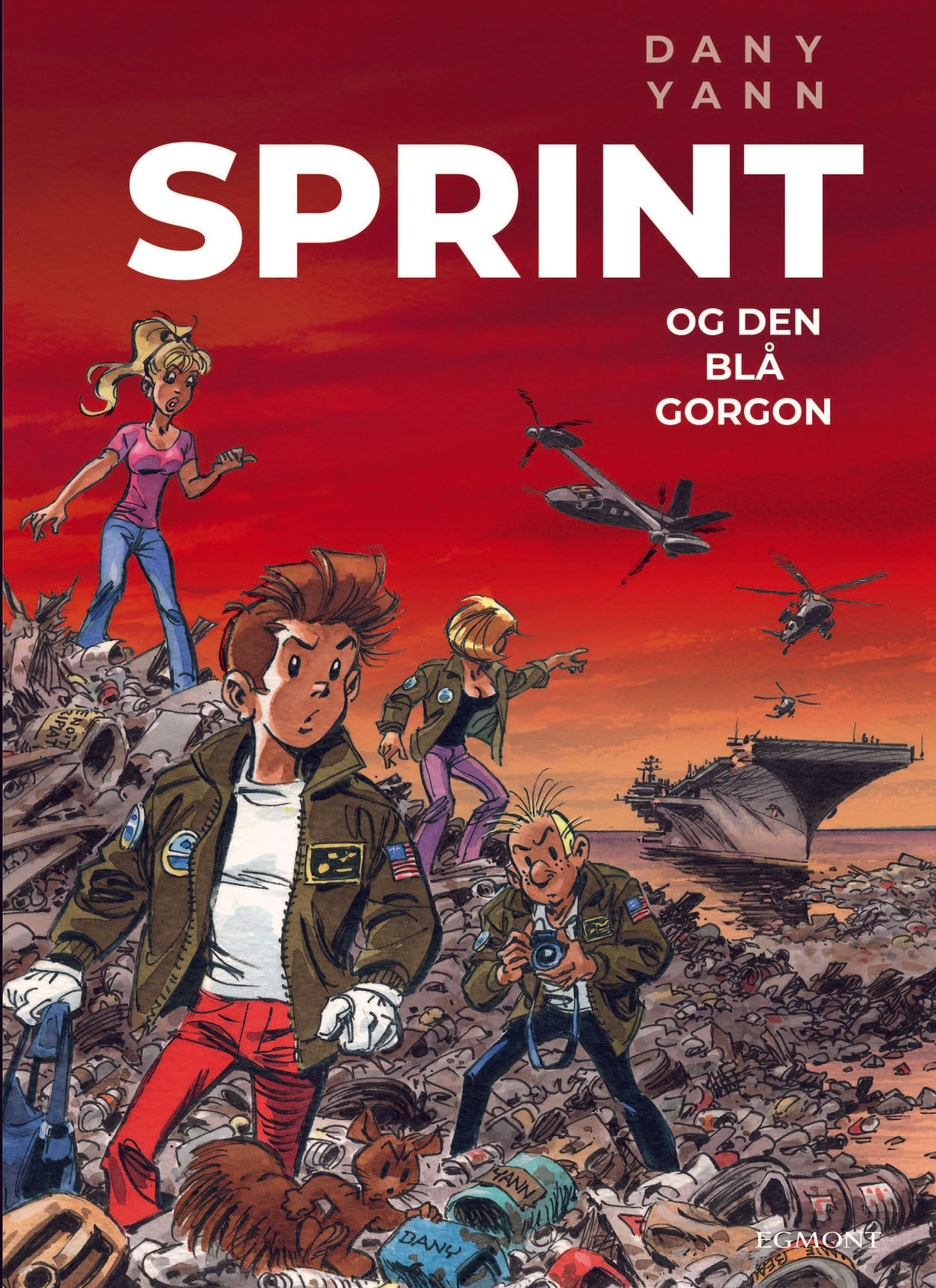 Sprint og Den blå gorgon