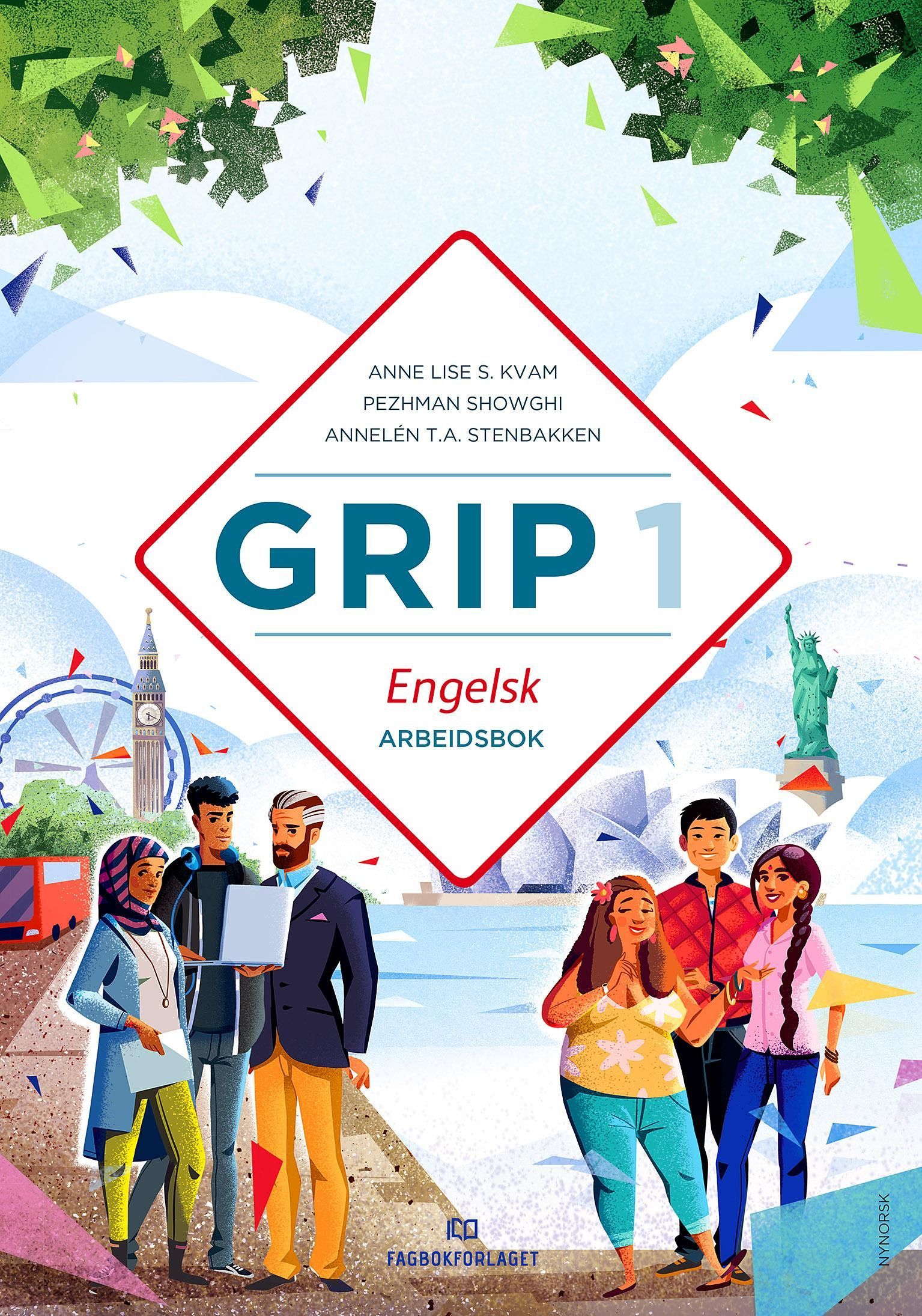 Grip 1 : engelsk. Arbeidsbok