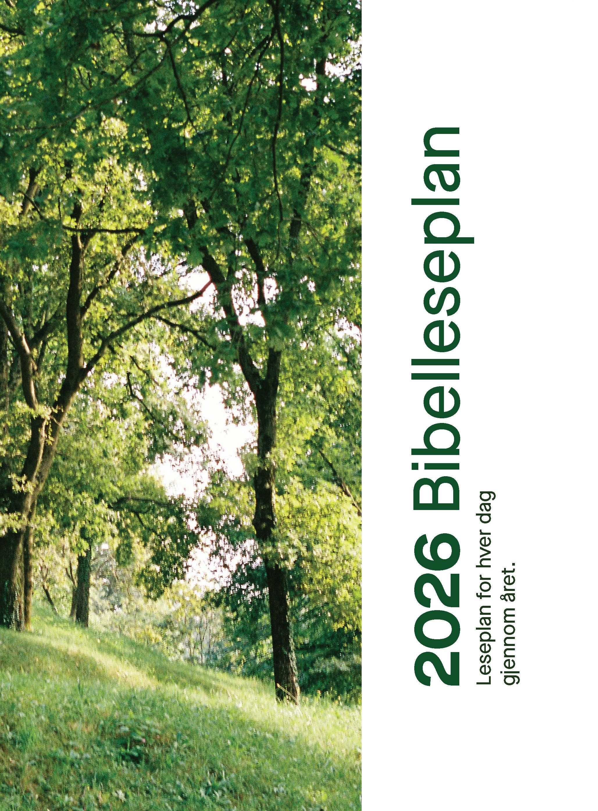 Forsidebilde av Bibelleseplan 2026