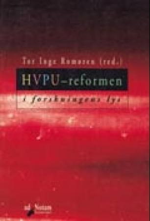HVPU-reformen i forskningens lys