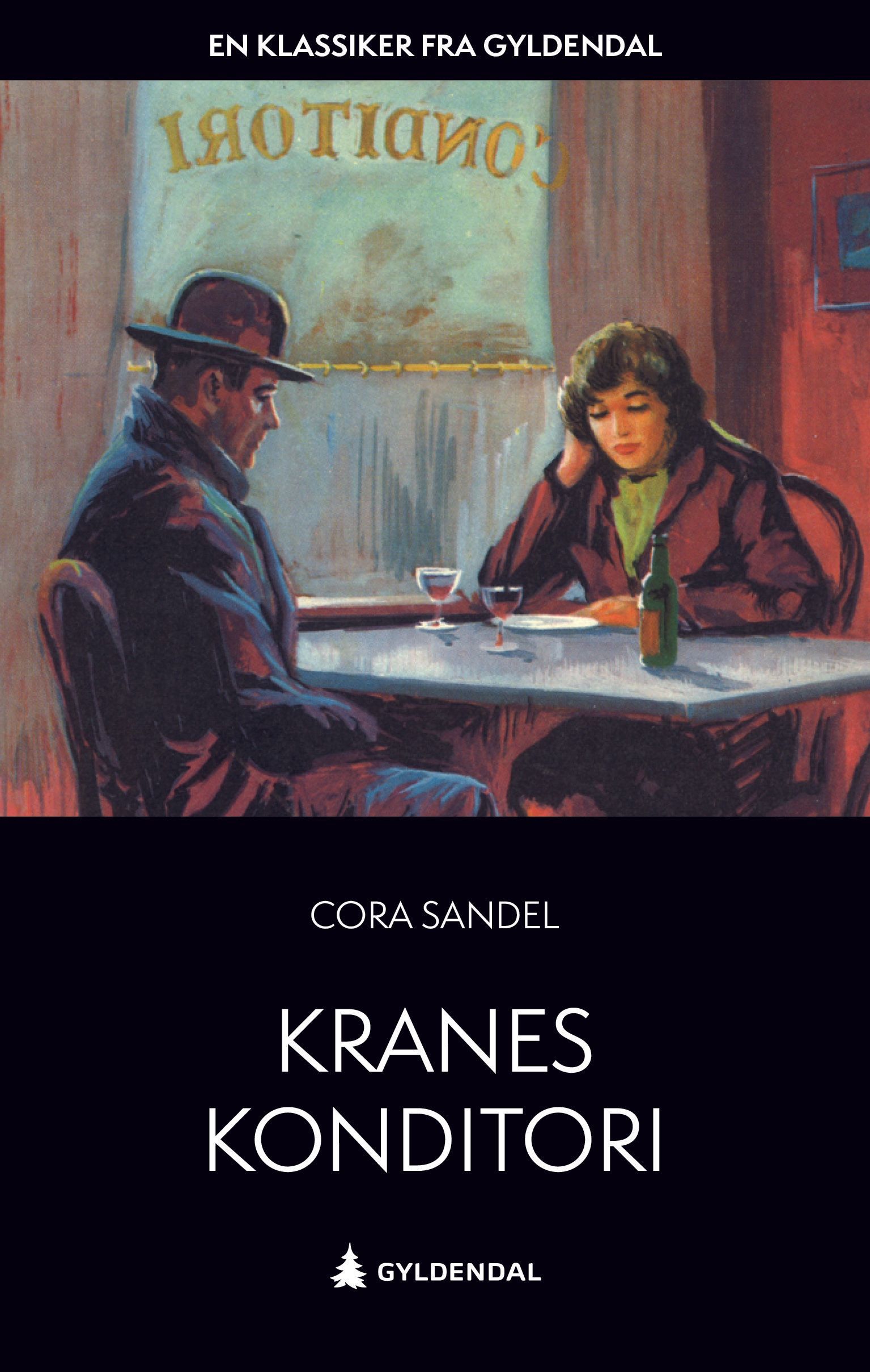 Kranes konditori : interiør med figurer