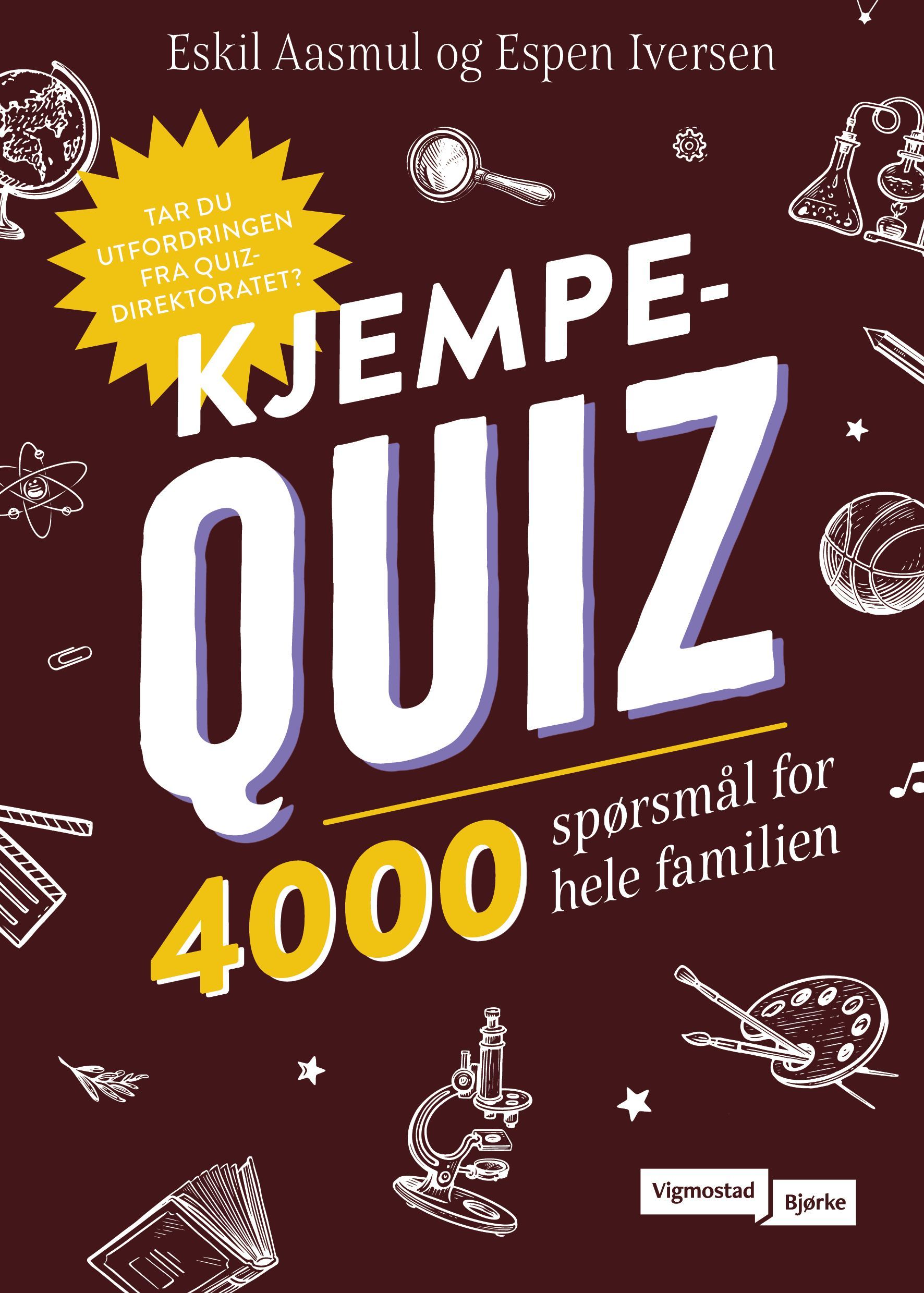 Kjempequiz : 4000 spørsmål for hele familien