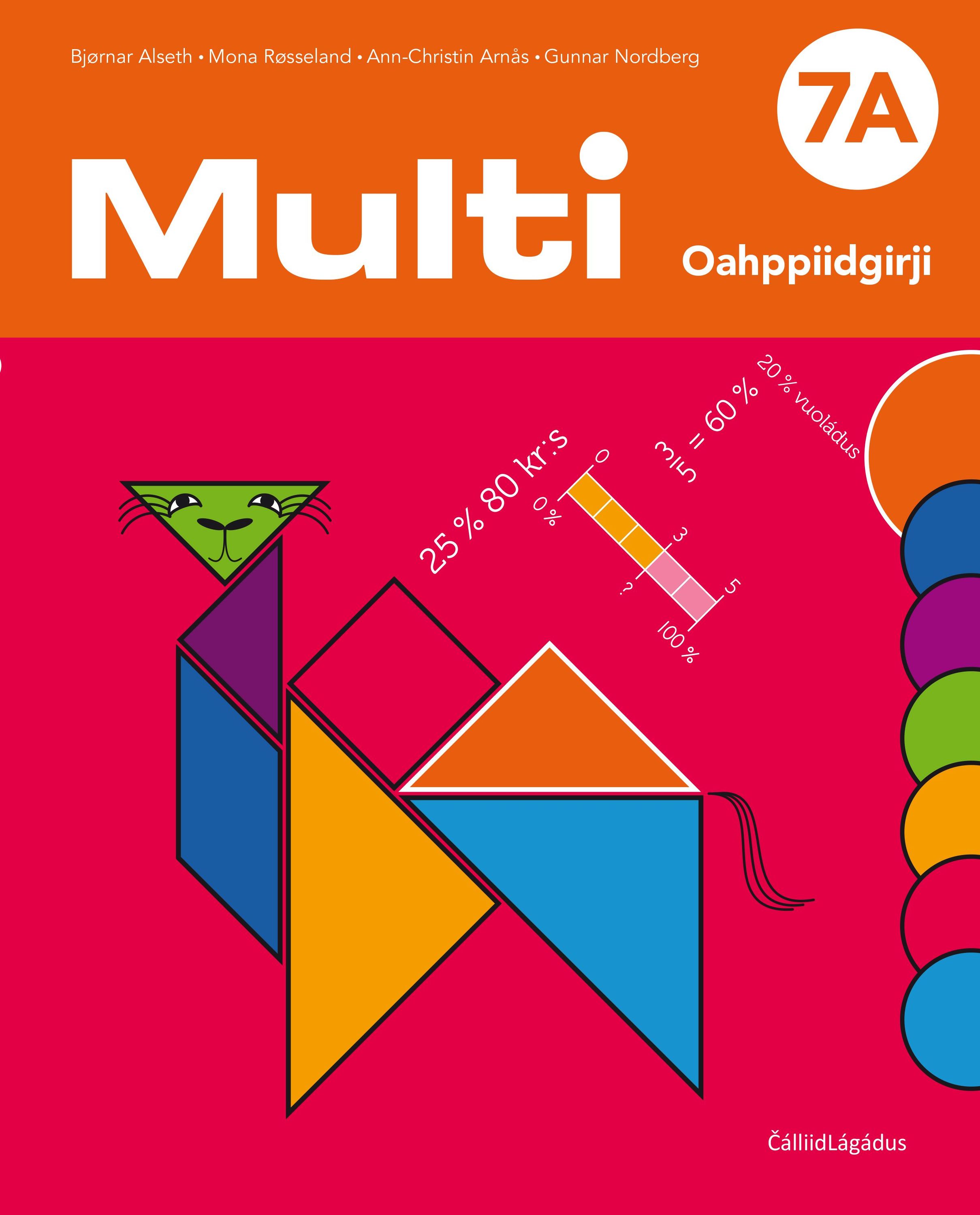 Multi 7A, 3. ođasmahttin : matematihkka mánáiddássái. Oahppiidgurji