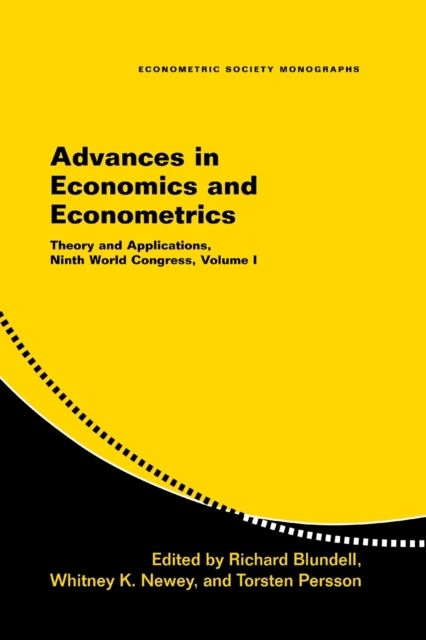 Advances in Economics and Econometrics : Theory and Applications, Ninth World Congress