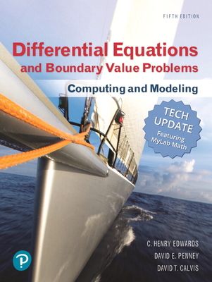 Differential Equations and Boundary Value Problems : Computing and Modeling, Tech Update