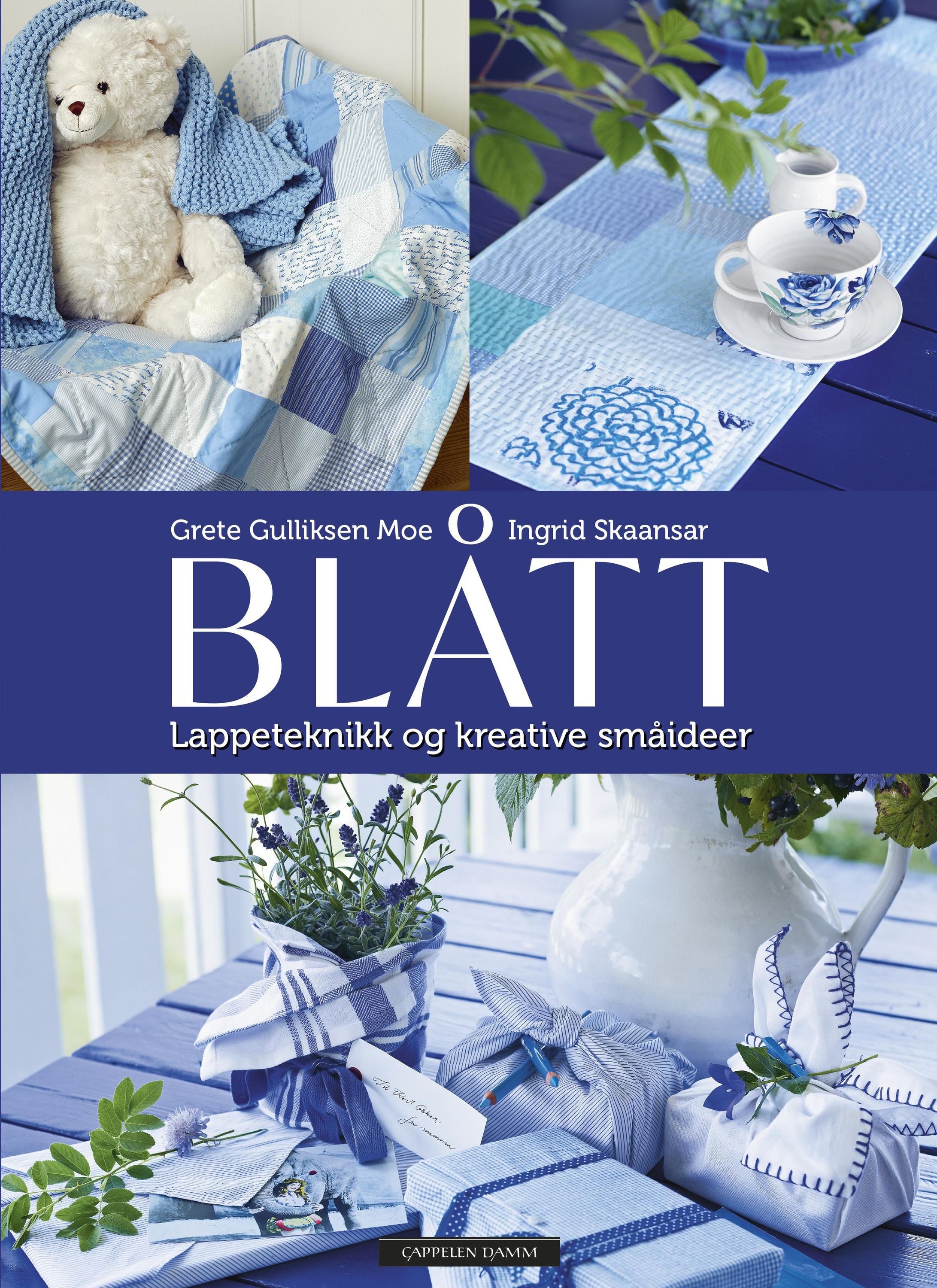 Blått : lappeteknikk og kreative småideer