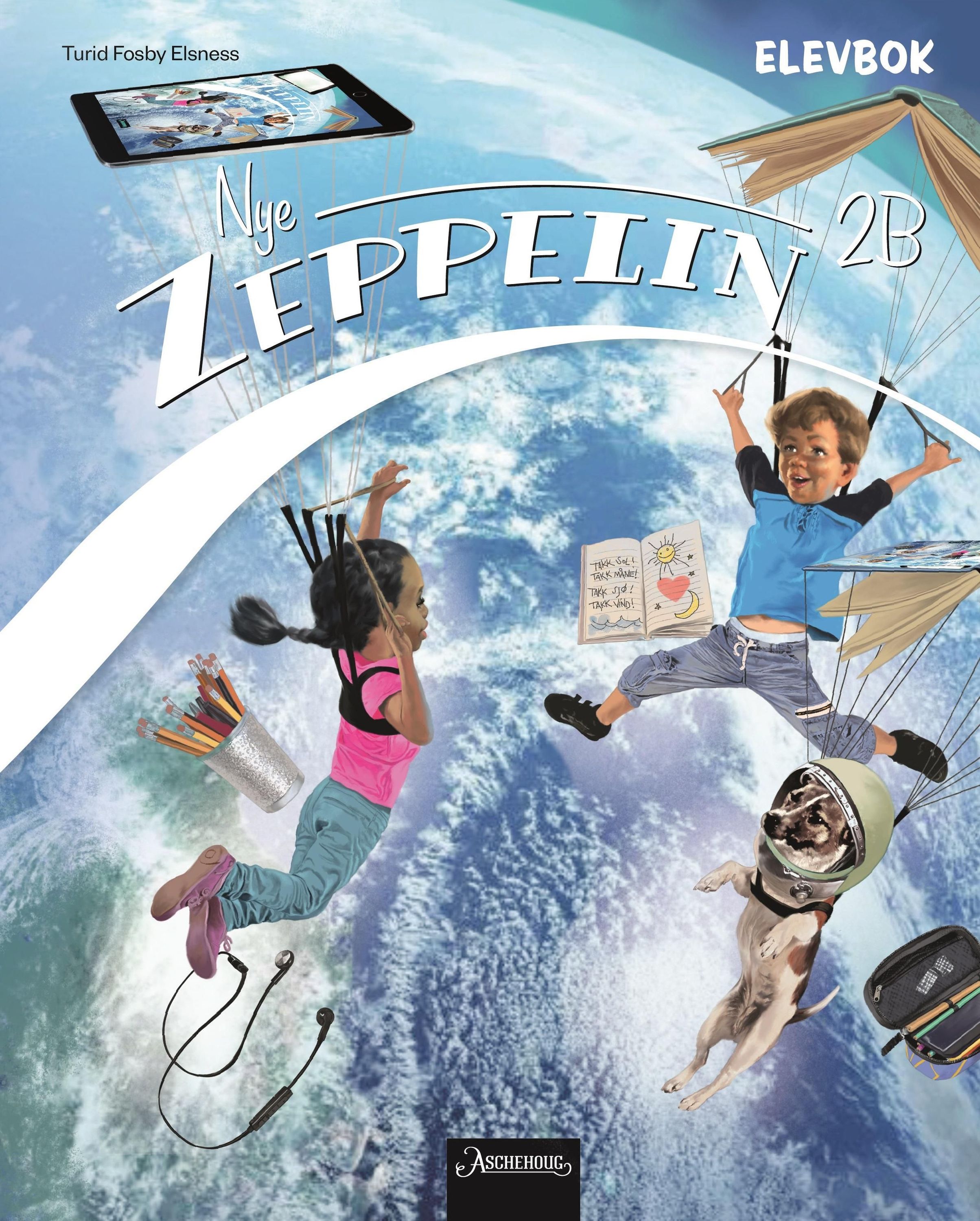 Nye Zeppelin 2B : norsk for barnetrinnet. Arbeidsbok : lykkjeskrift