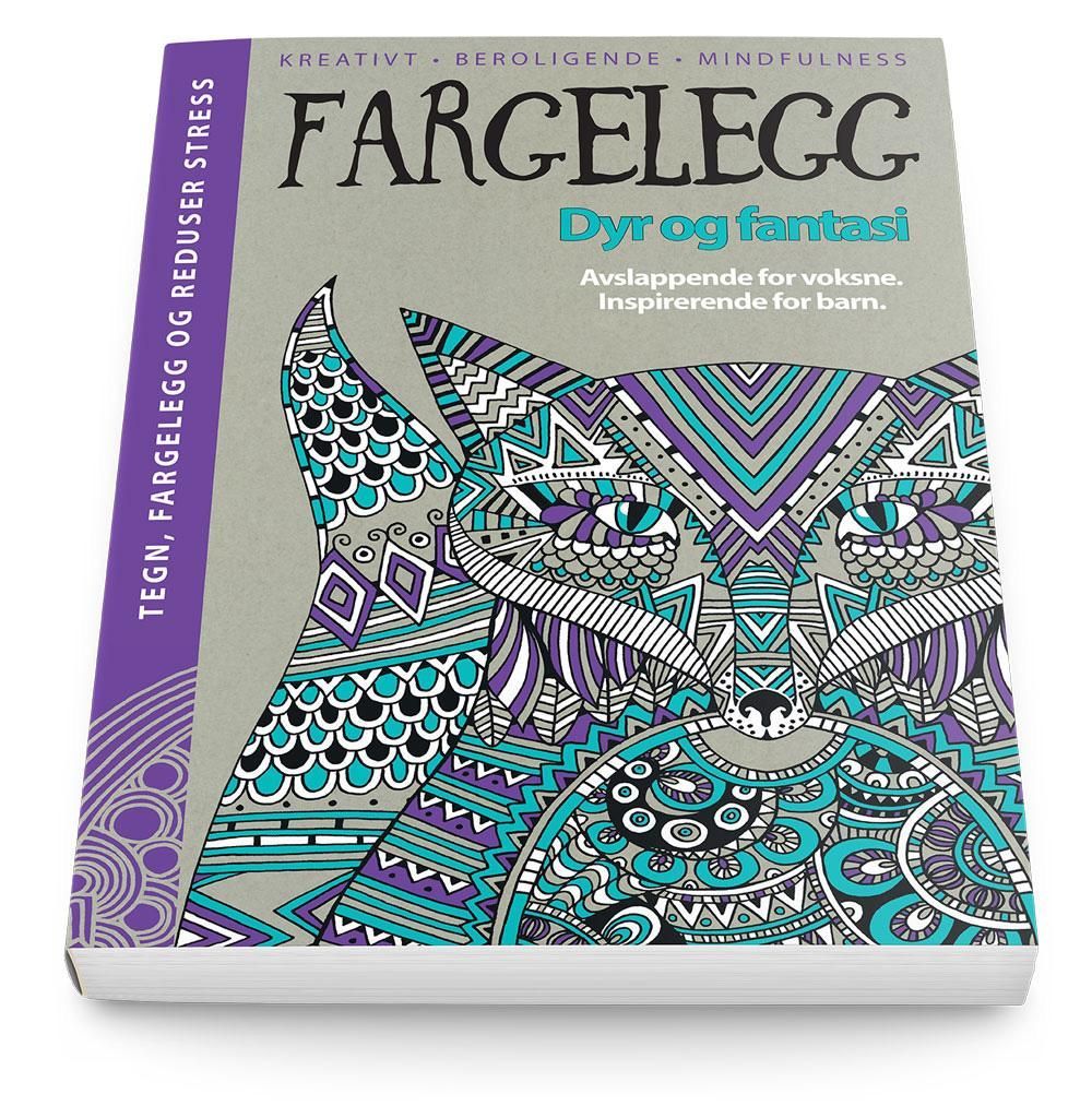 Fargelegg : dyr og fantasi