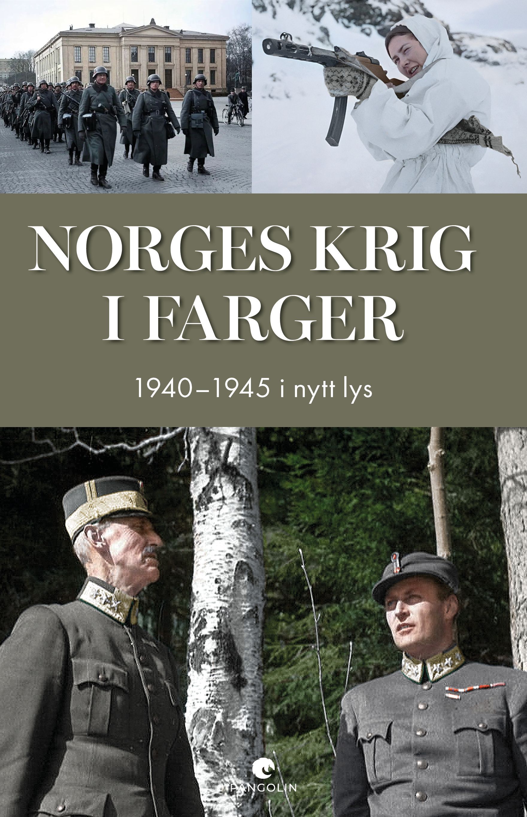 Forsidebilde av Norges krig i farger
