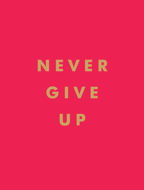 Never Give Up : Inspirational Quotes for Instant Motivation