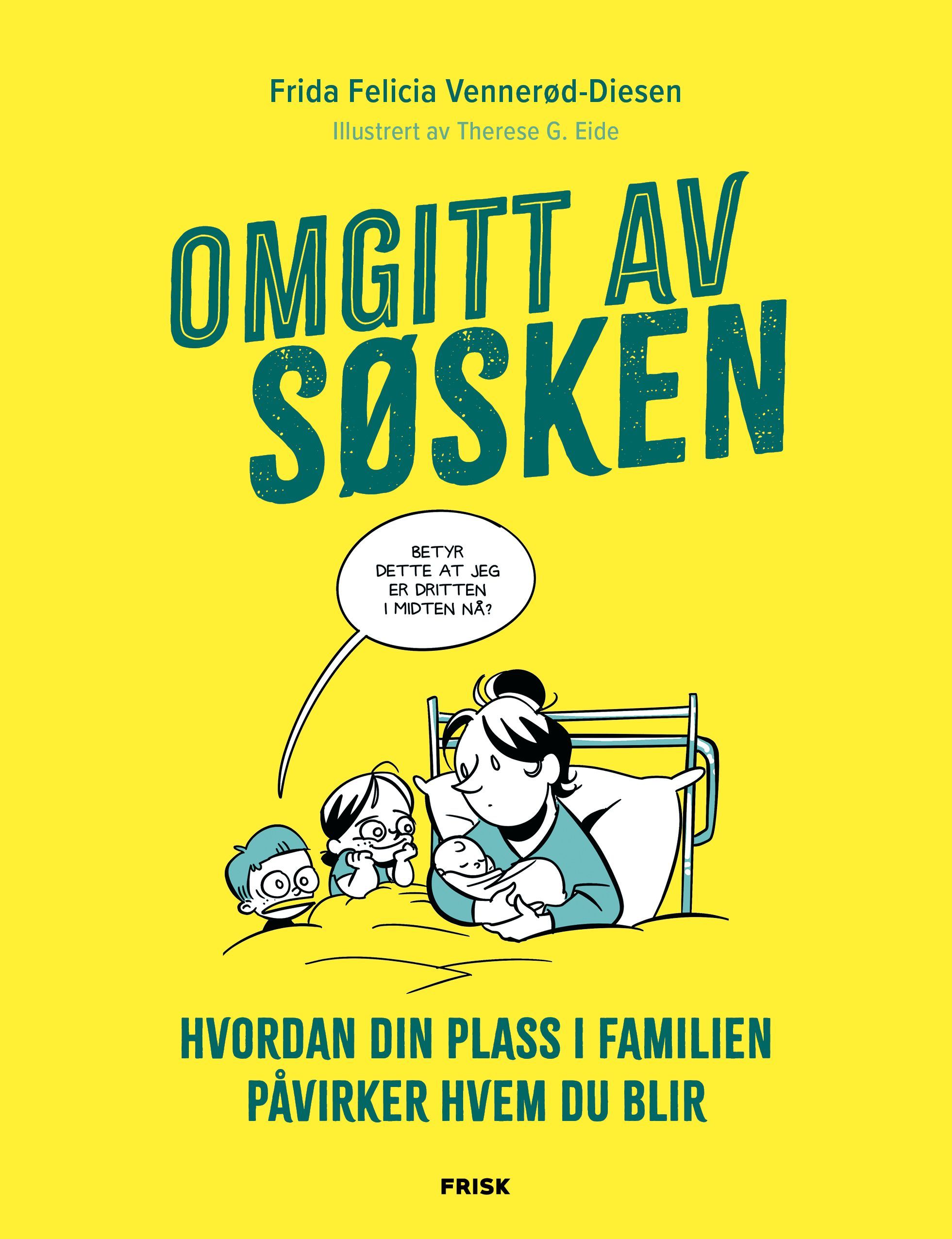 Omgitt av søsken : hvordan din plass i familien påvirker hvem du blir