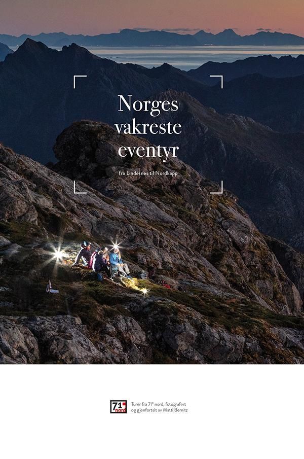 Forsidebilde av Norges vakreste eventyr : fra Lindesnes til Nordkapp