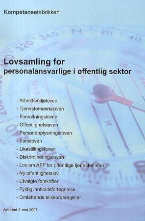 Lovsamling for personalansvarlige i offentlig sektor