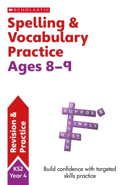 Spelling and vocabulary : workbook : ages 8-9