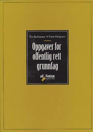 Oppgaver for offentlig rett grunnfag