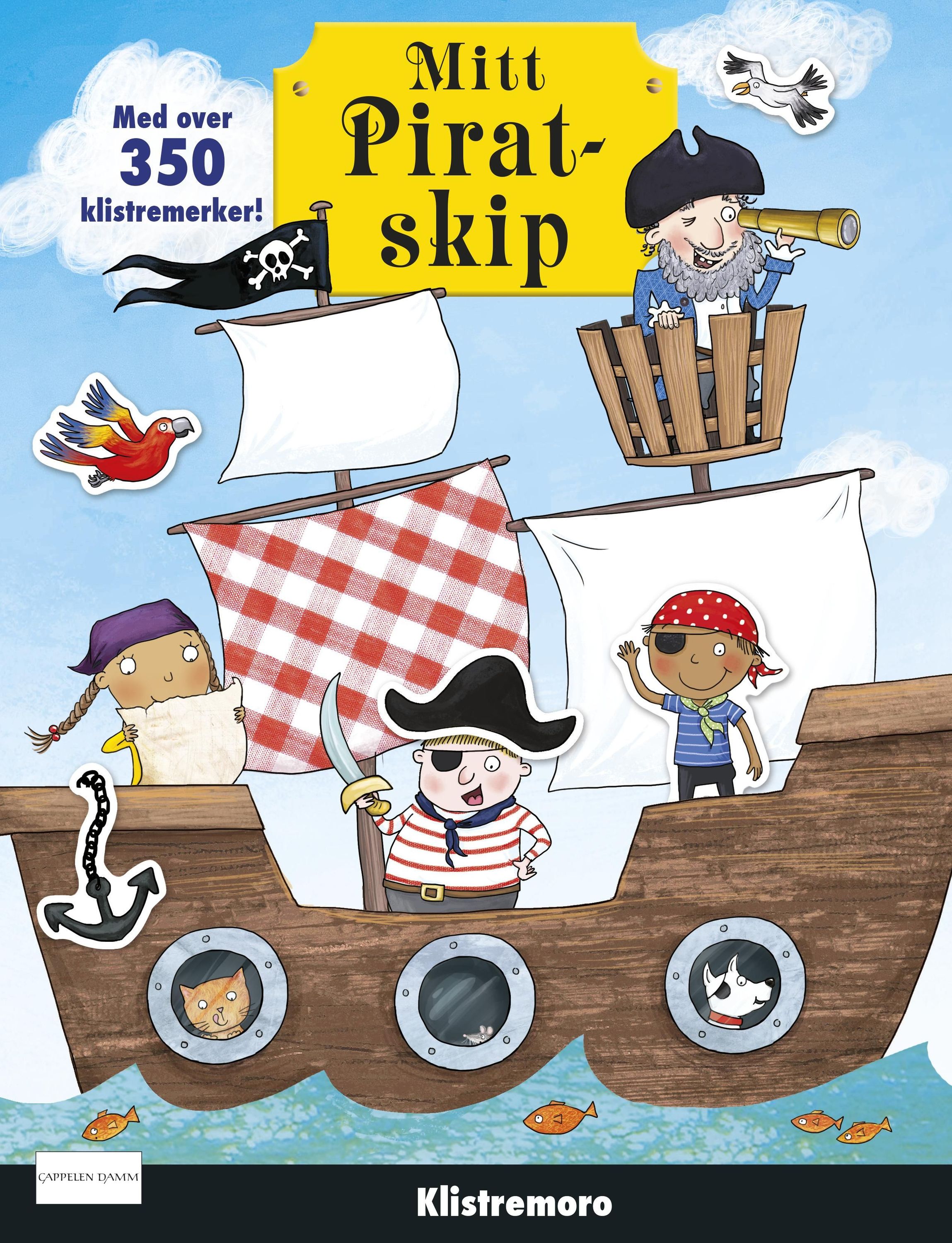 Mitt piratskip : klistremoro