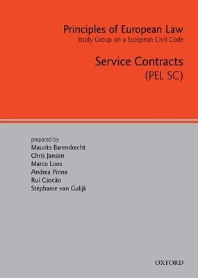 Principles of European Law : Service Contracts