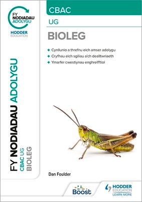 Fy Nodiadau Adolygu: CBAC Bioleg UG (My Revision Notes: WJEC/Eduqas AS/A-Level Year 1 Biology)