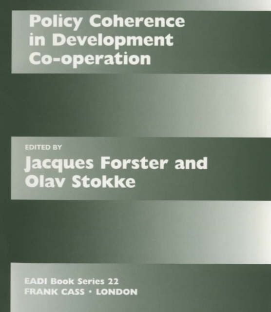 Policy Coherence in Development Co-operation