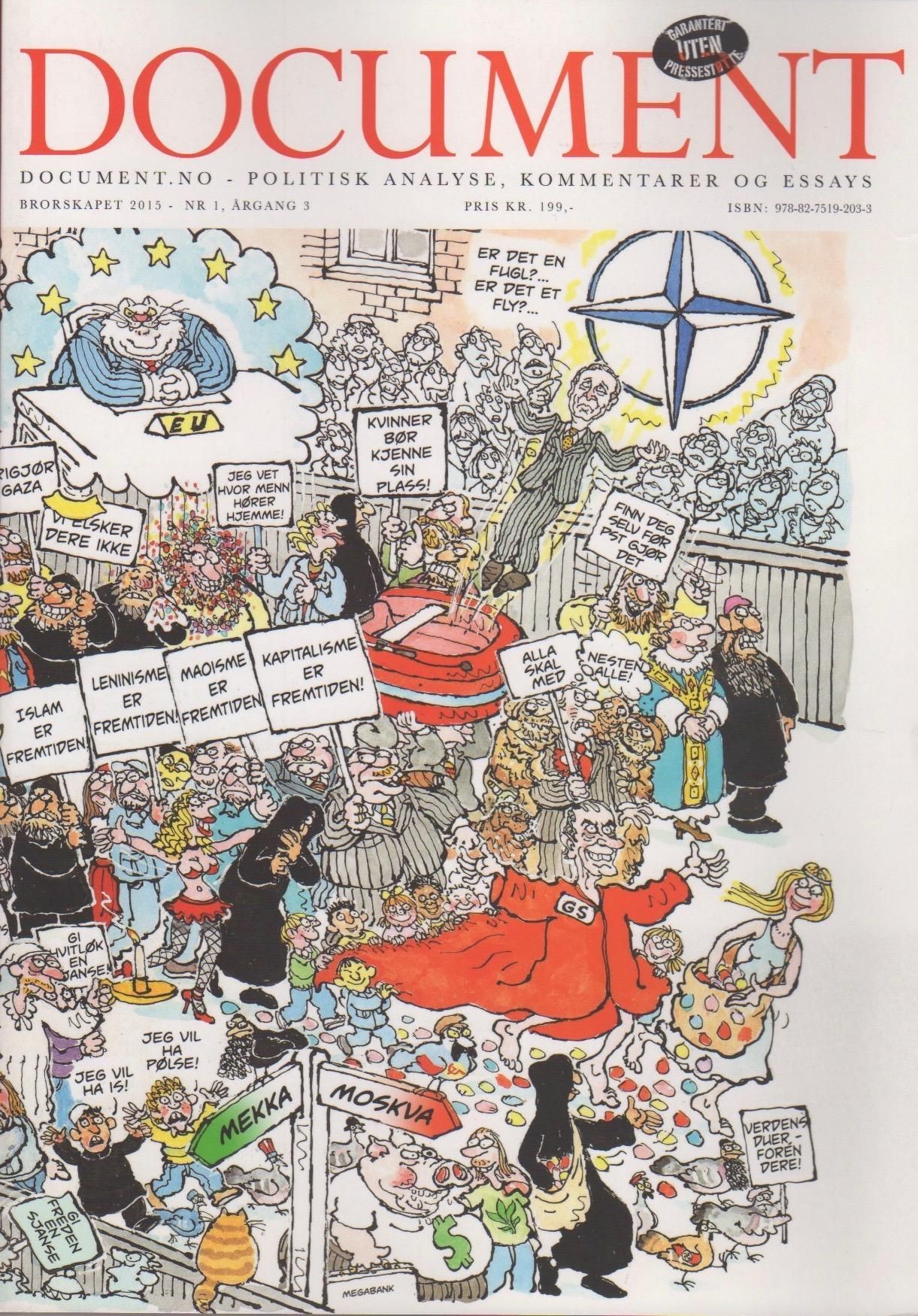 Document. Nr. 1 2015 : Document.no - politisk analyse, kommentarer og essays