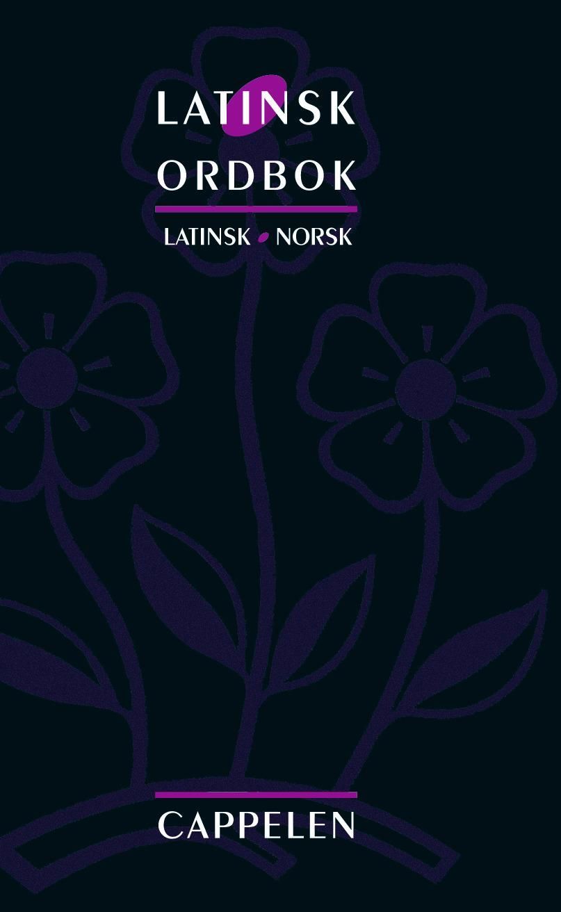 Forsidebilde av Latinsk-norsk ordbok